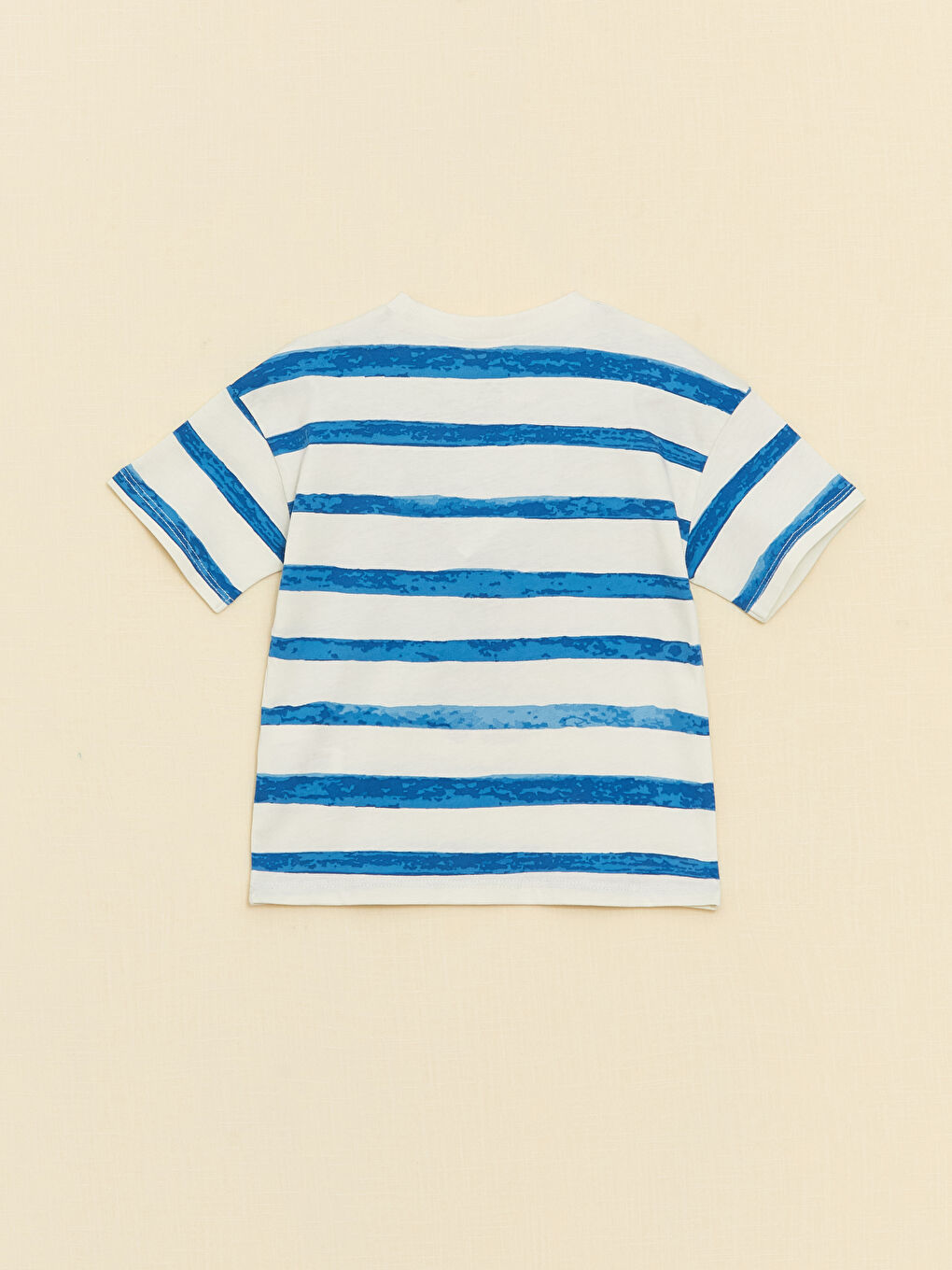 Crew Neck Short Sleeve Snoopy Printed Baby Boys' T-Shirt-4