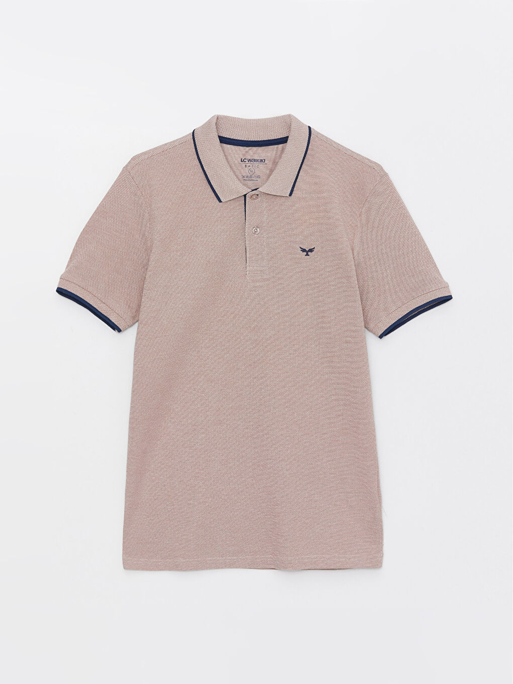 პოლო კისრის მოკლე სახელოიანი პიკე მამაკაცის მაისური-5