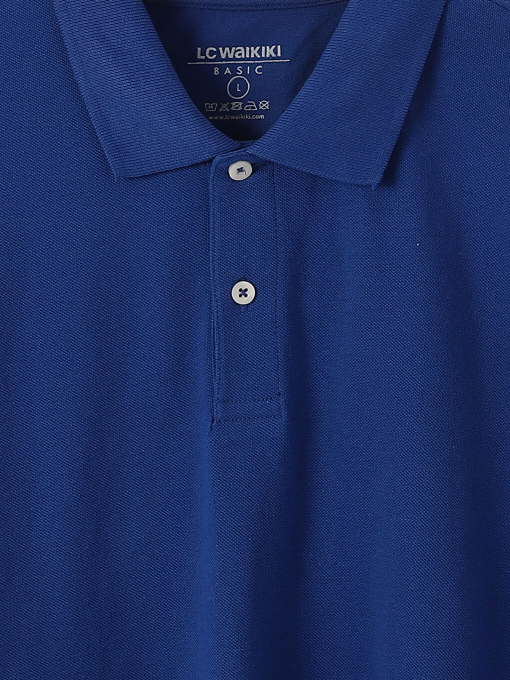 Polo Neck Short Sleeve Pique Men's T-Shirt -S3BD57Z8-HSJ