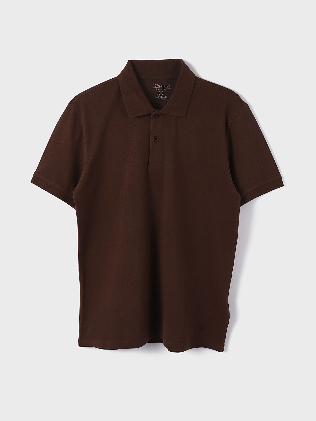 LCWAIKIKI Classic Plus Size Polo Neck Short Sleeve Pique Men's T-Shirt -S3BD57Z8-JTW
