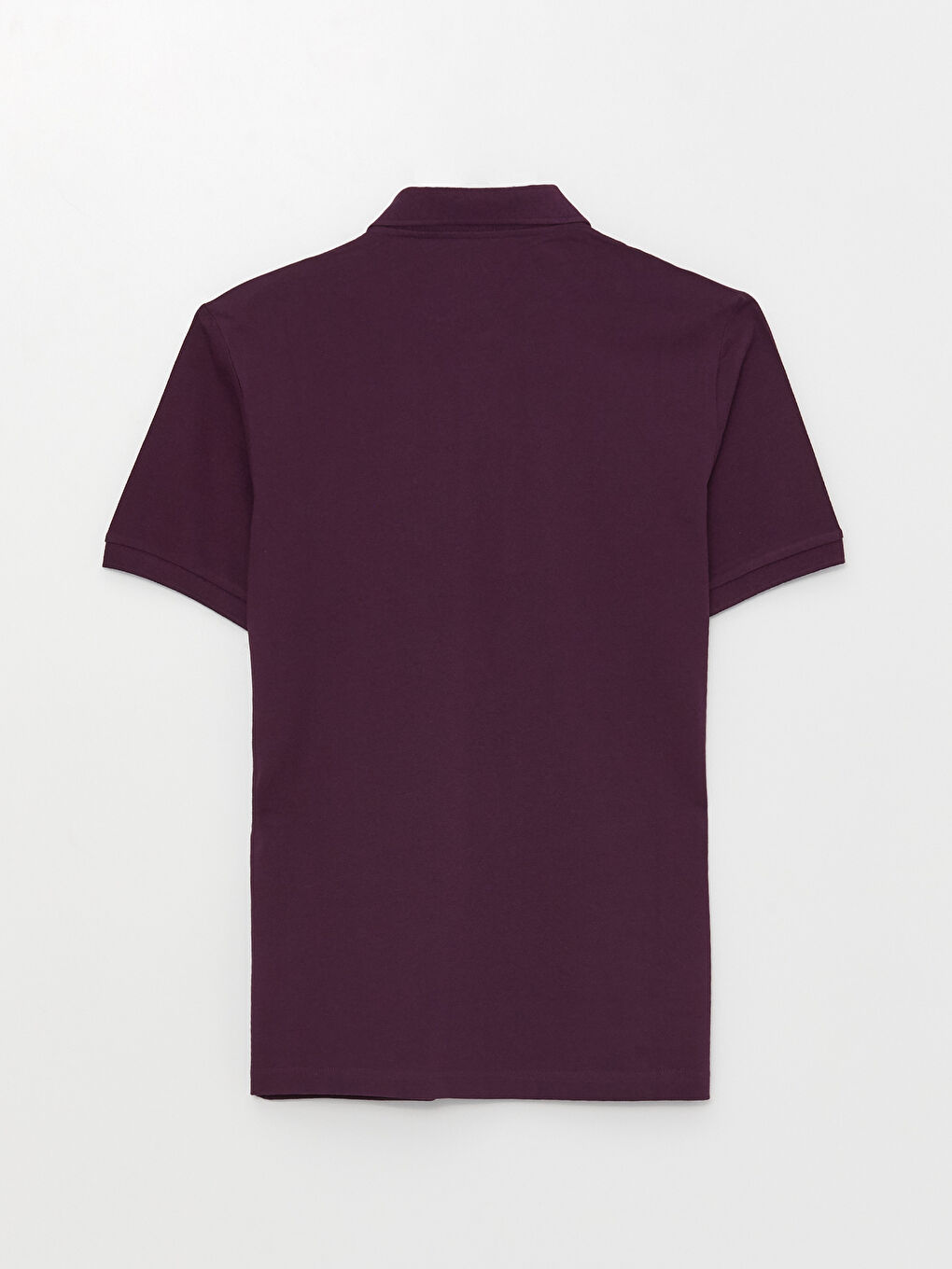 Мужская футболка-поло из пике с короткими рукавами-6