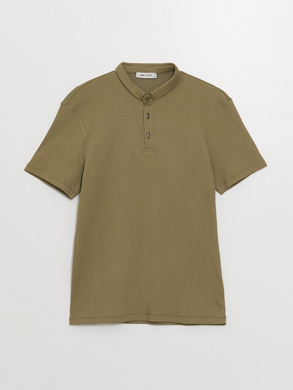 تيشيرت ياقة بولو كم قصير للرجال-5