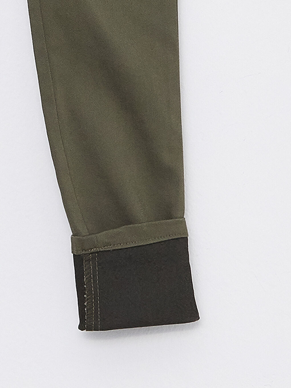 بنطلون أساسي للبنات بخصر مرن-2