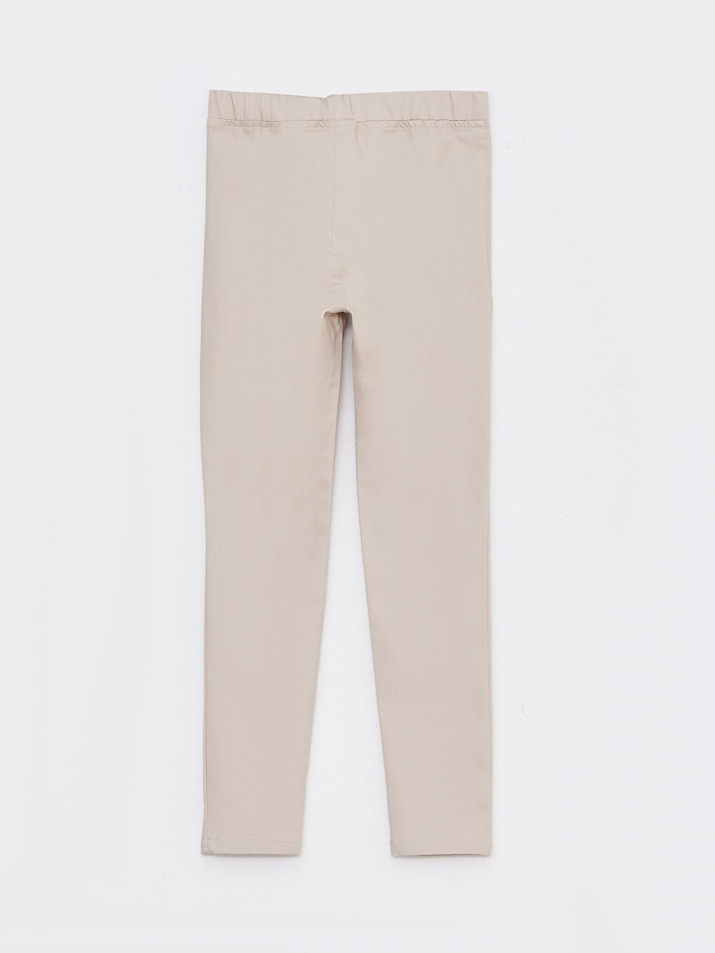 Girls' Basic Trousers with Elastic Waist-1