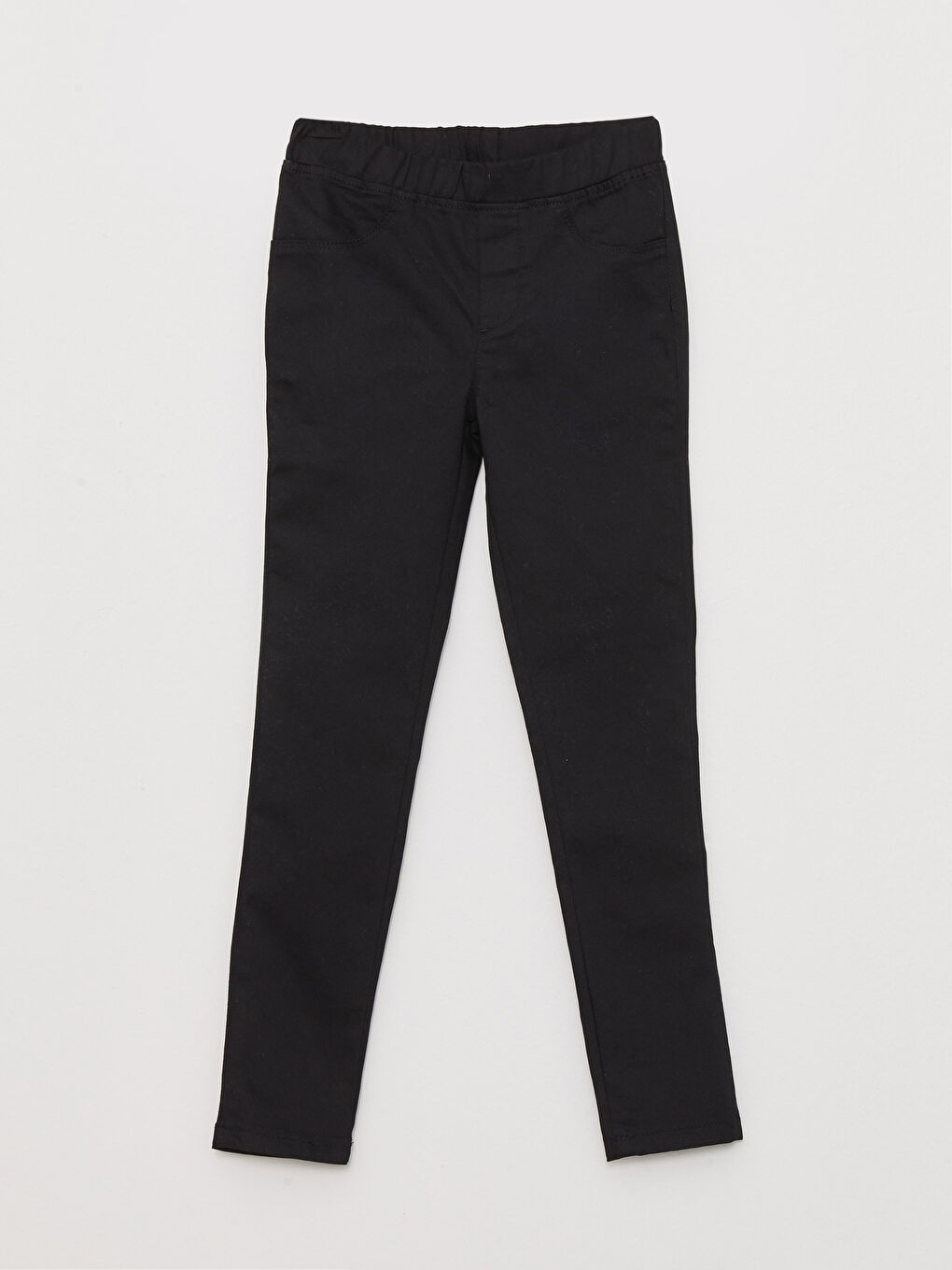 بنطلون أساسي للبنات بخصر مرن