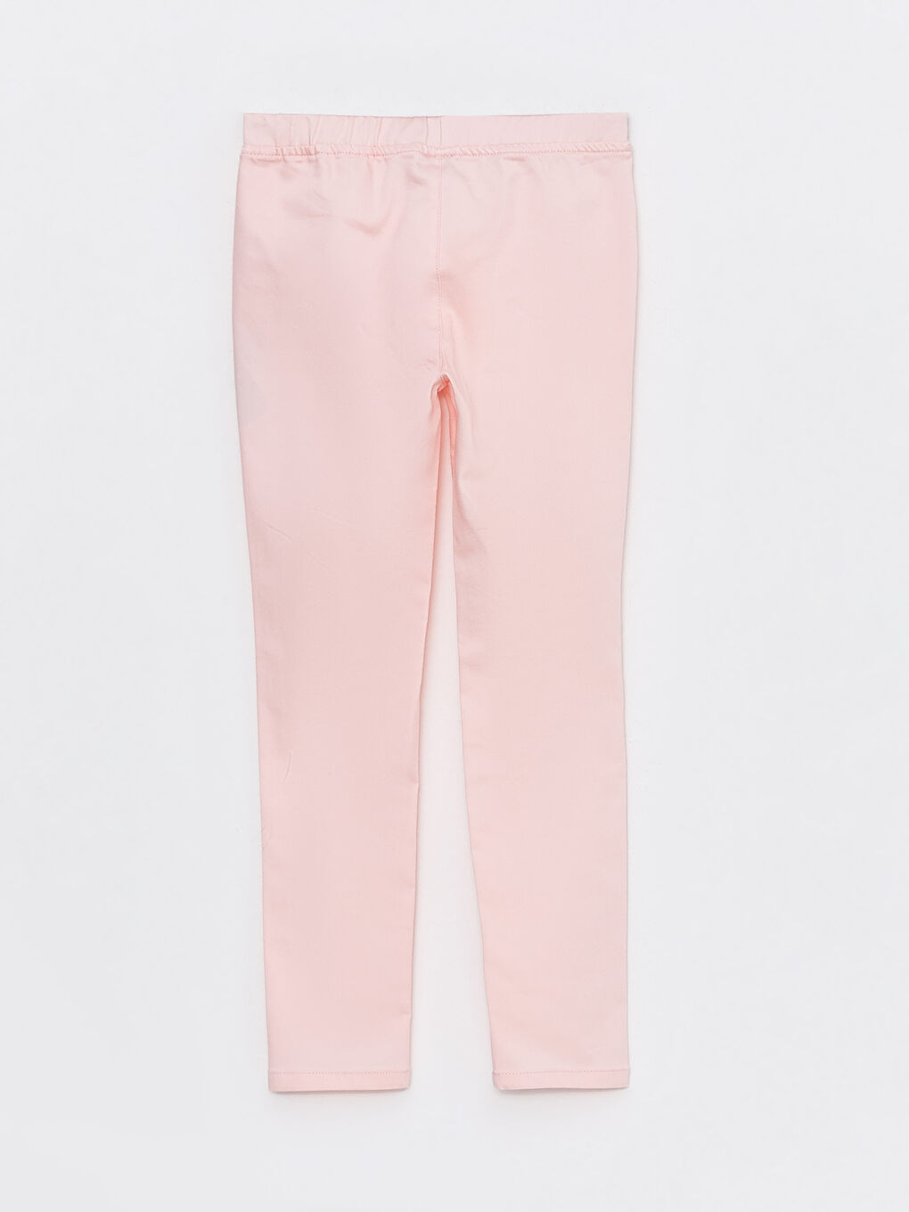 Girls' Basic Trousers with Elastic Waist-1