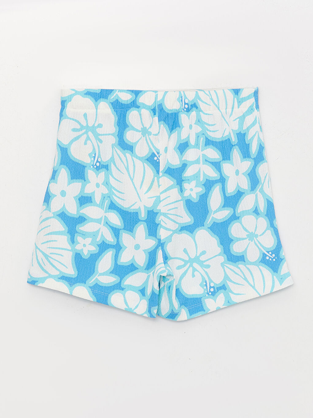 серпімді белдік өрнекті қыз шорты-белдемше-3