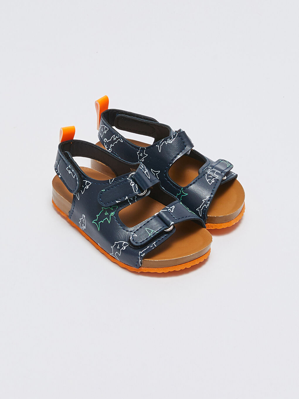 LCW STEPS Printed Hook and Loop Baby Boys' Sandals -S3BE23Z1-LSJ