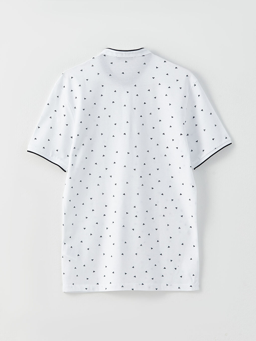 Grandad Collar Short Sleeve Patterned Men's T-Shirt -S3BE86Z8-J5E