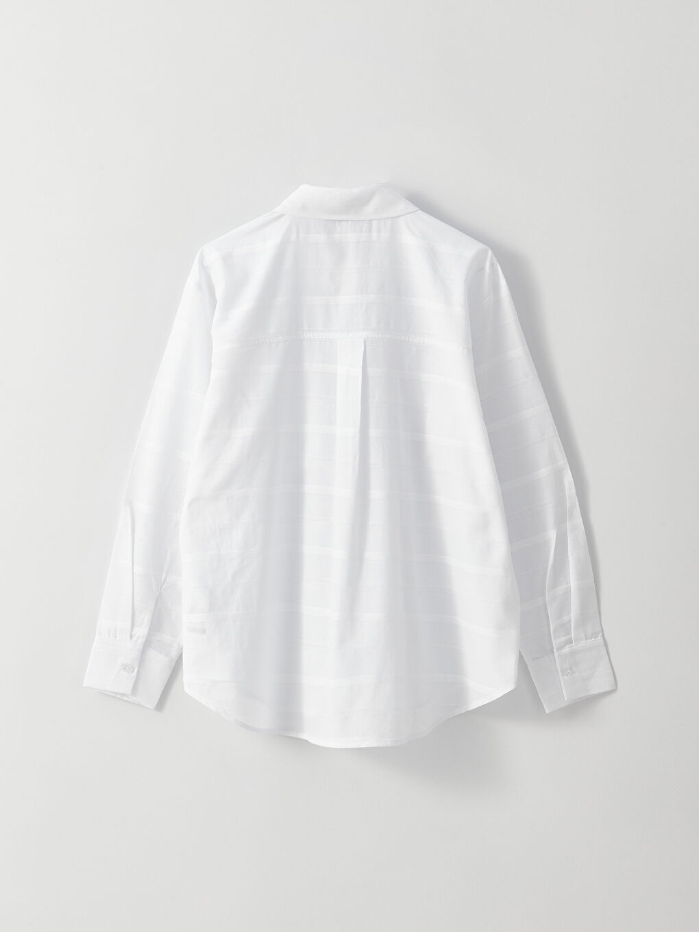 Straight Striped Long Sleeve Women's Shirt-6