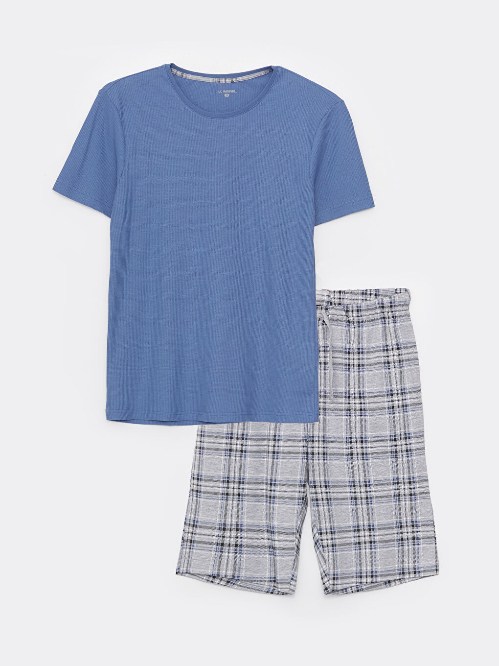 Ensemble pyjama court pour Hommes à coupe régulière-5