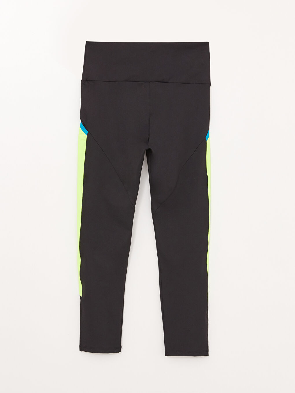 XSIDE ACTIVE Elastic Waist Women's Sports Tights with Color Block -S3BF19Z8-CVL
