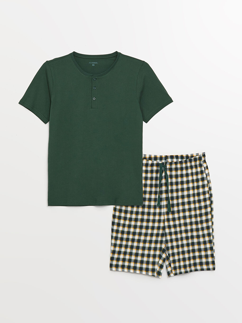 Standard Fit Men's Shorts Pajama Set -S3BF57Z8-LRR