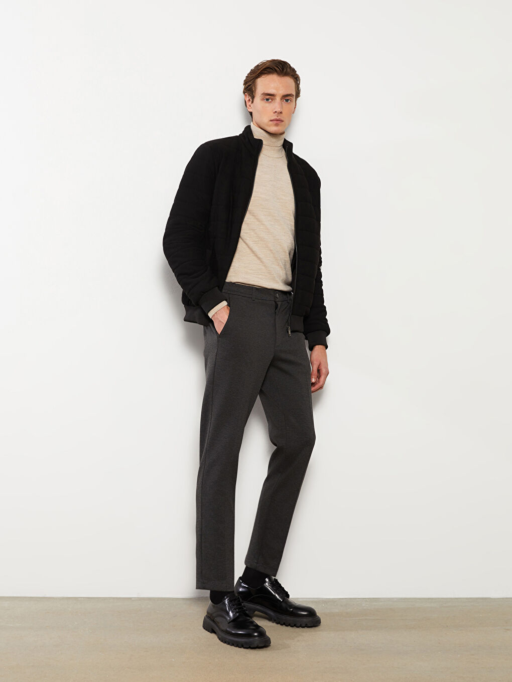 Antrasit Slim Fit Erkek Pantolon