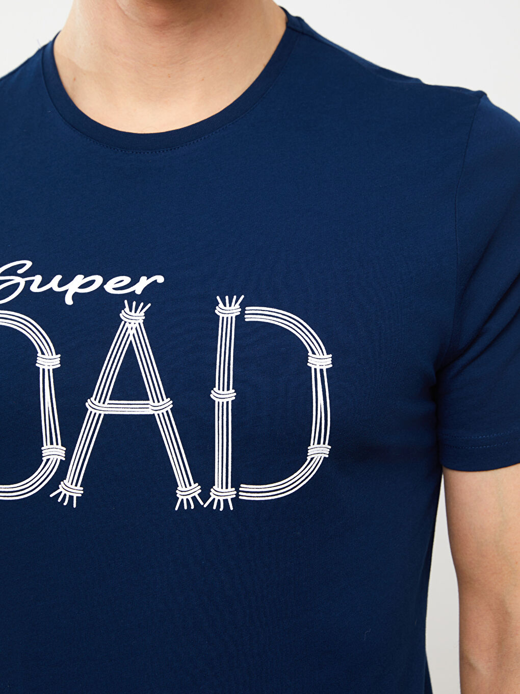 Lacivert Standart Kalıp Erkek Şortlu Pijama Takımı-3