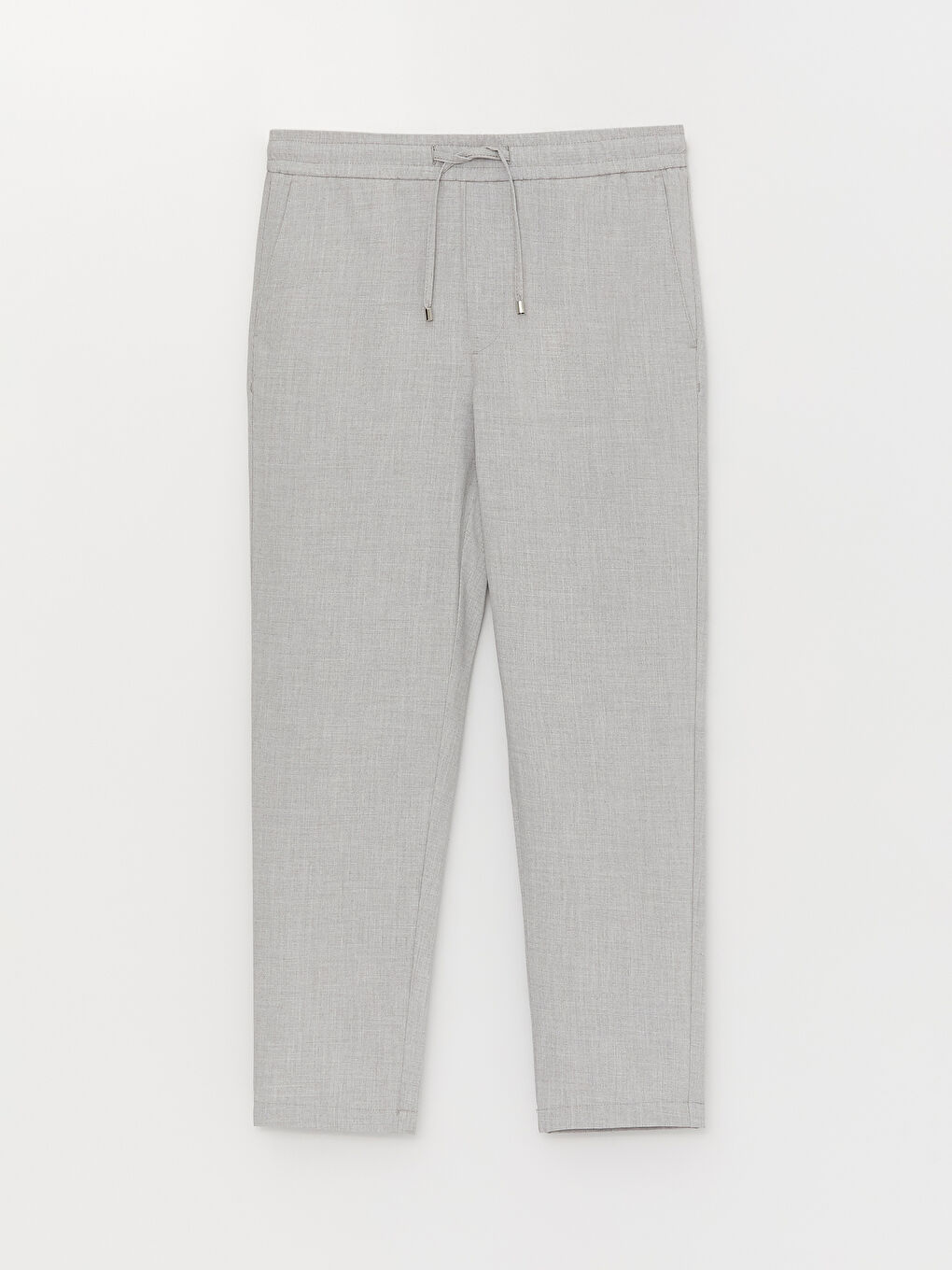 Gri Slim Fit Erkek Pantolon-4