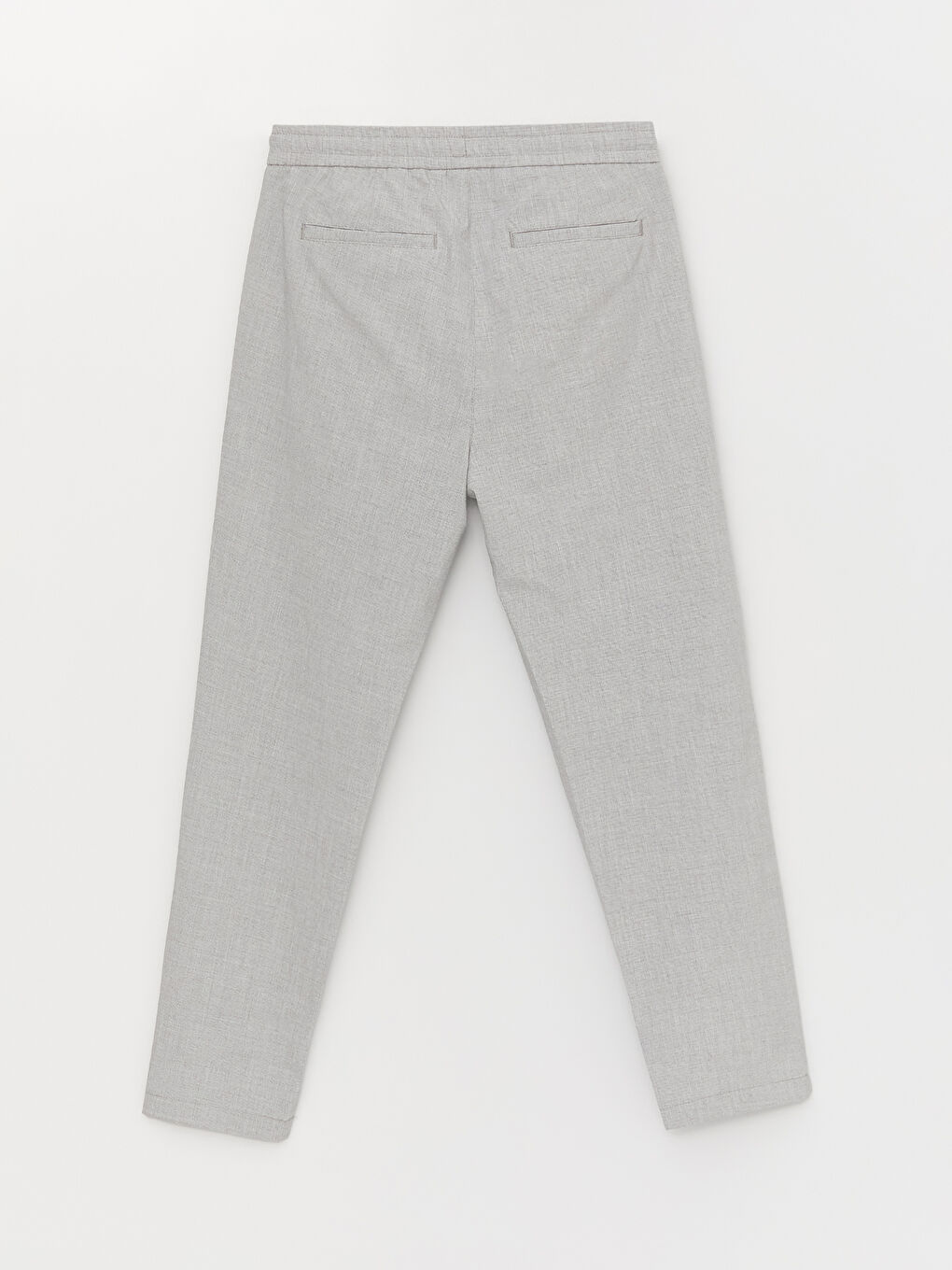 Gri Slim Fit Erkek Pantolon-5