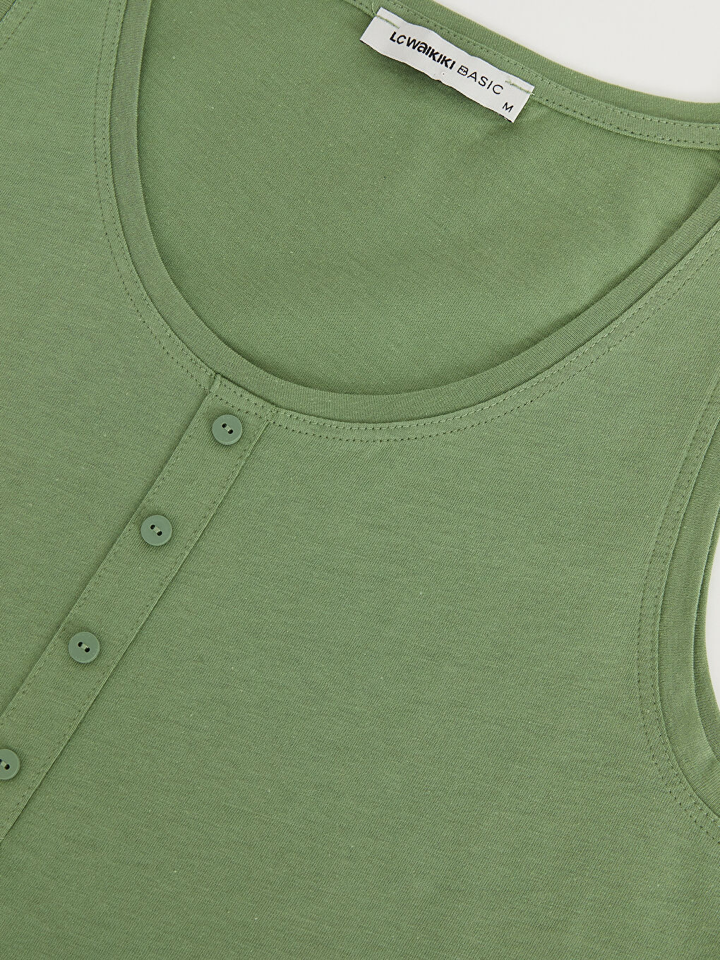 تانك توب سادة بياقة على شكل حرف U للسيدات-6