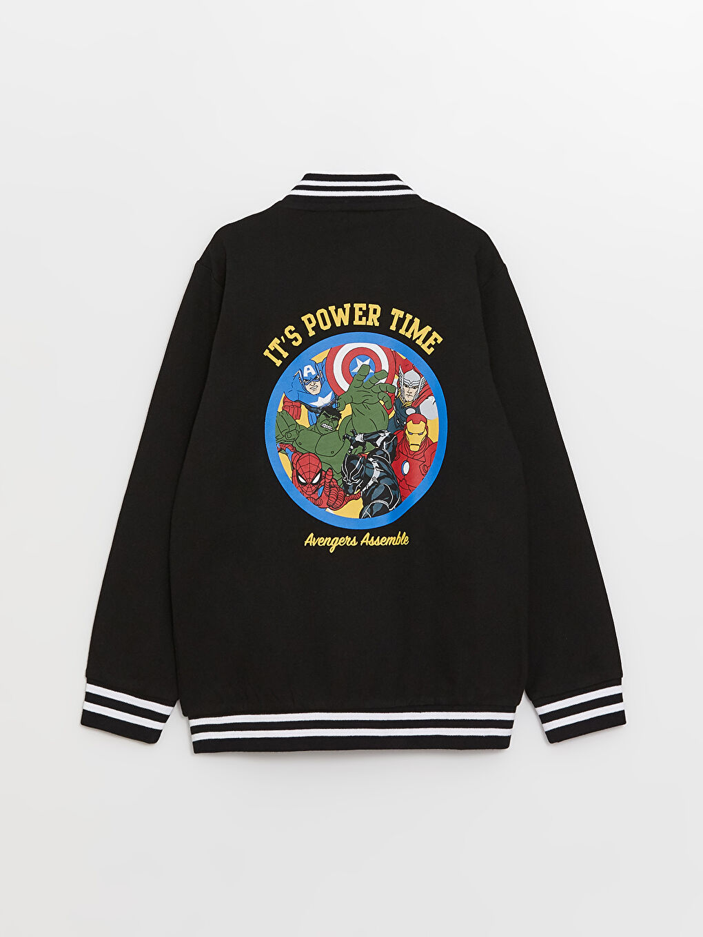 LCW Kids Avengers Printed Long Sleeve Boys College Jacket -S3BG39Z4-CVL