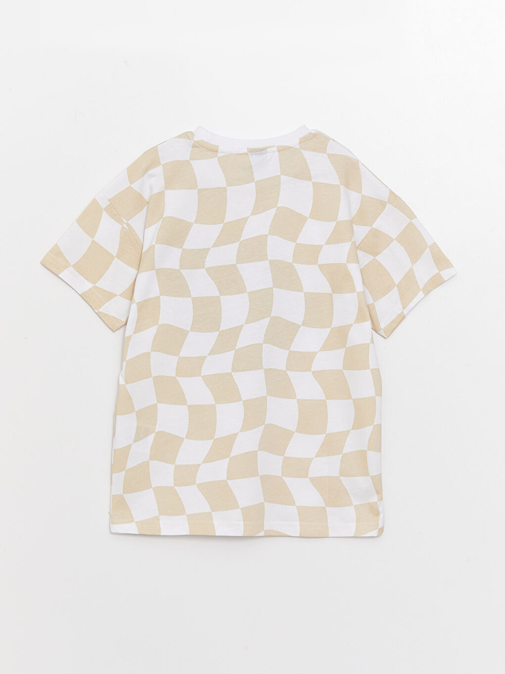 تيشيرت للأولاد ياقة دائرية مريح وواسع شوية مطبوع ميكي ماوس-1