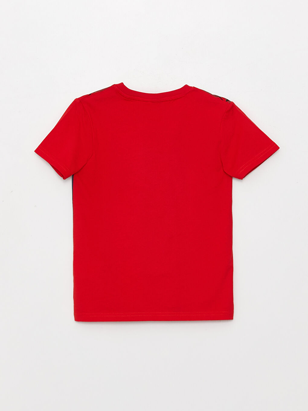 მრგვალი საყელო Spider-Man ნაბეჭდი მოკლე სახელო მაისური ბიჭებისთვის-1