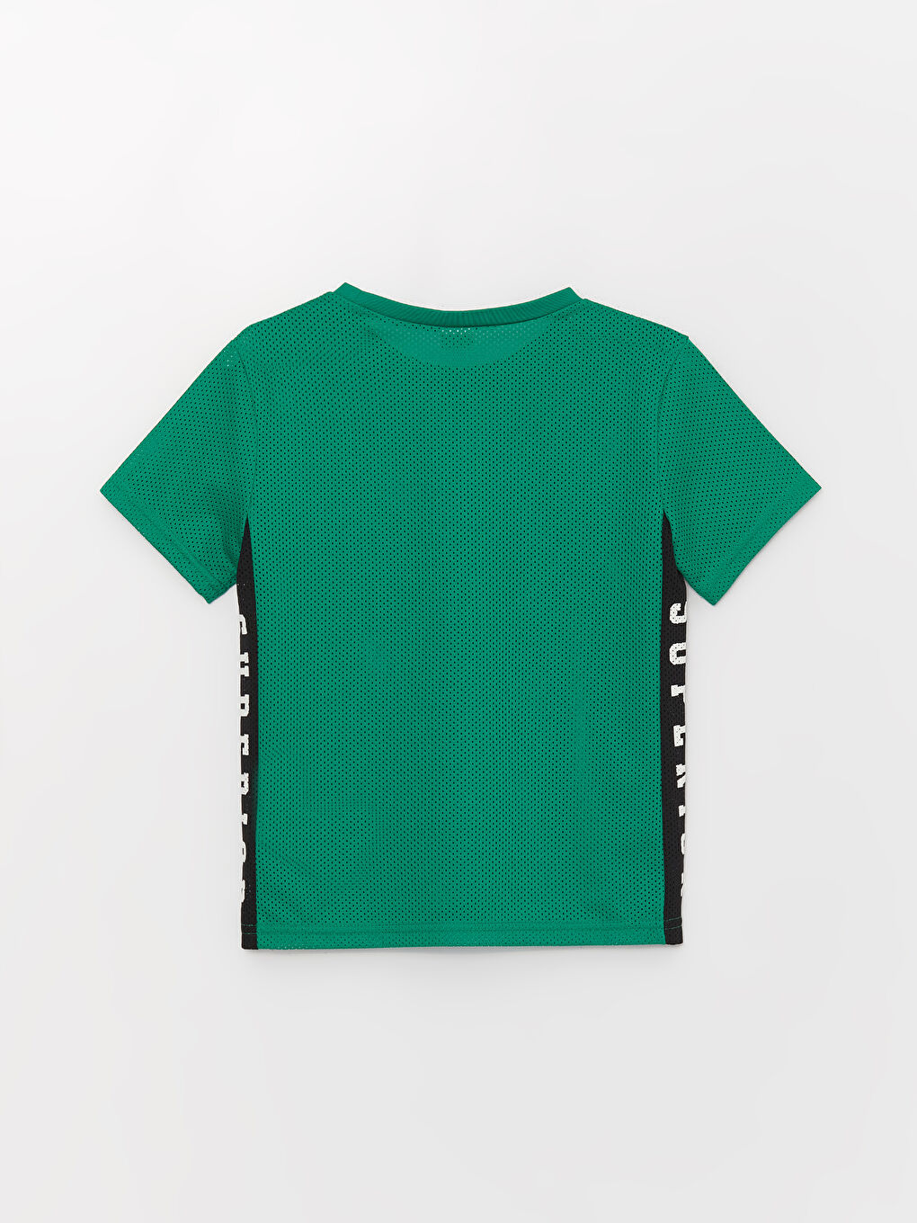 LCW Kids Crew Neck Printed Short Sleeve Boys' T-Shirt -S3BG55Z4-GYL