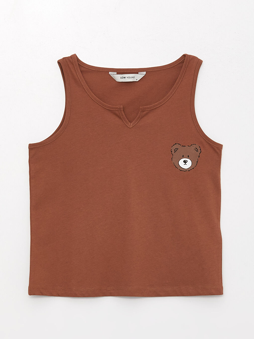 Notch Neck Printed Women's Shortie Pyjama Set-6