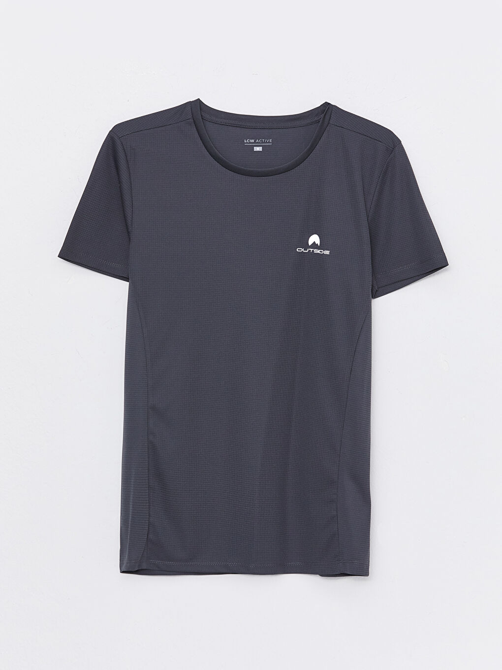 تيشيرت رياضي مطبوع كم قصير بياقة دائرية للرجال-5