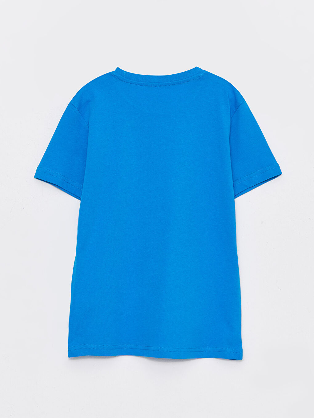 Crew Neck Printed Short Sleeve Boys' T-Shirt-1