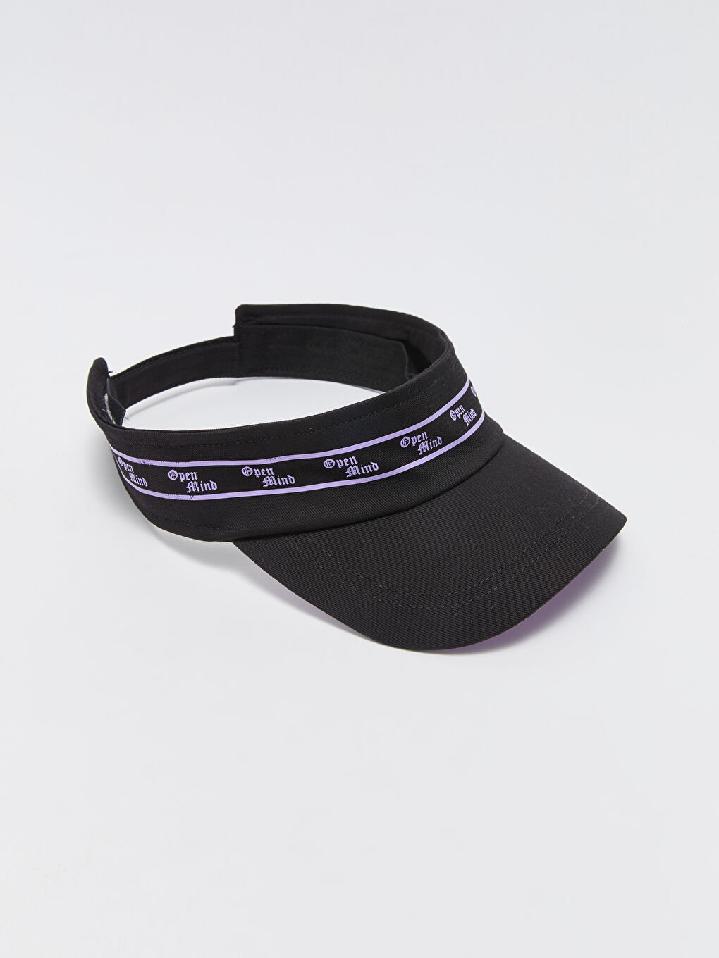 LCW ACCESSORIES Siyah Baskılı Kadın Vizör Şapka - 2