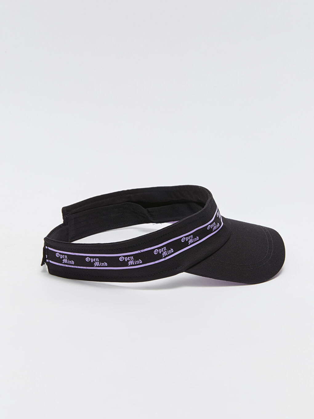 LCW ACCESSORIES Siyah Baskılı Kadın Vizör Şapka - 3