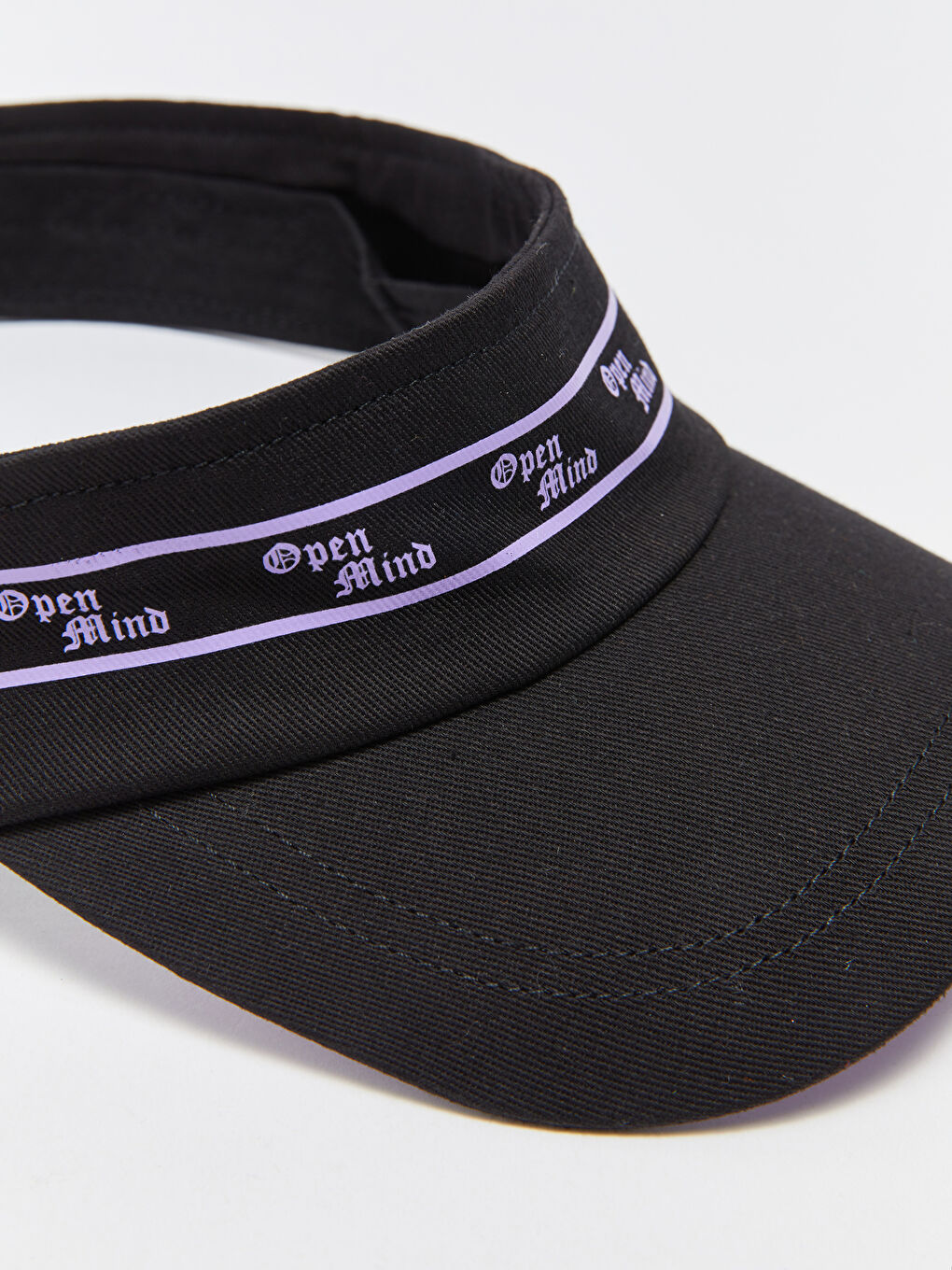 LCW ACCESSORIES Siyah Baskılı Kadın Vizör Şapka - 5