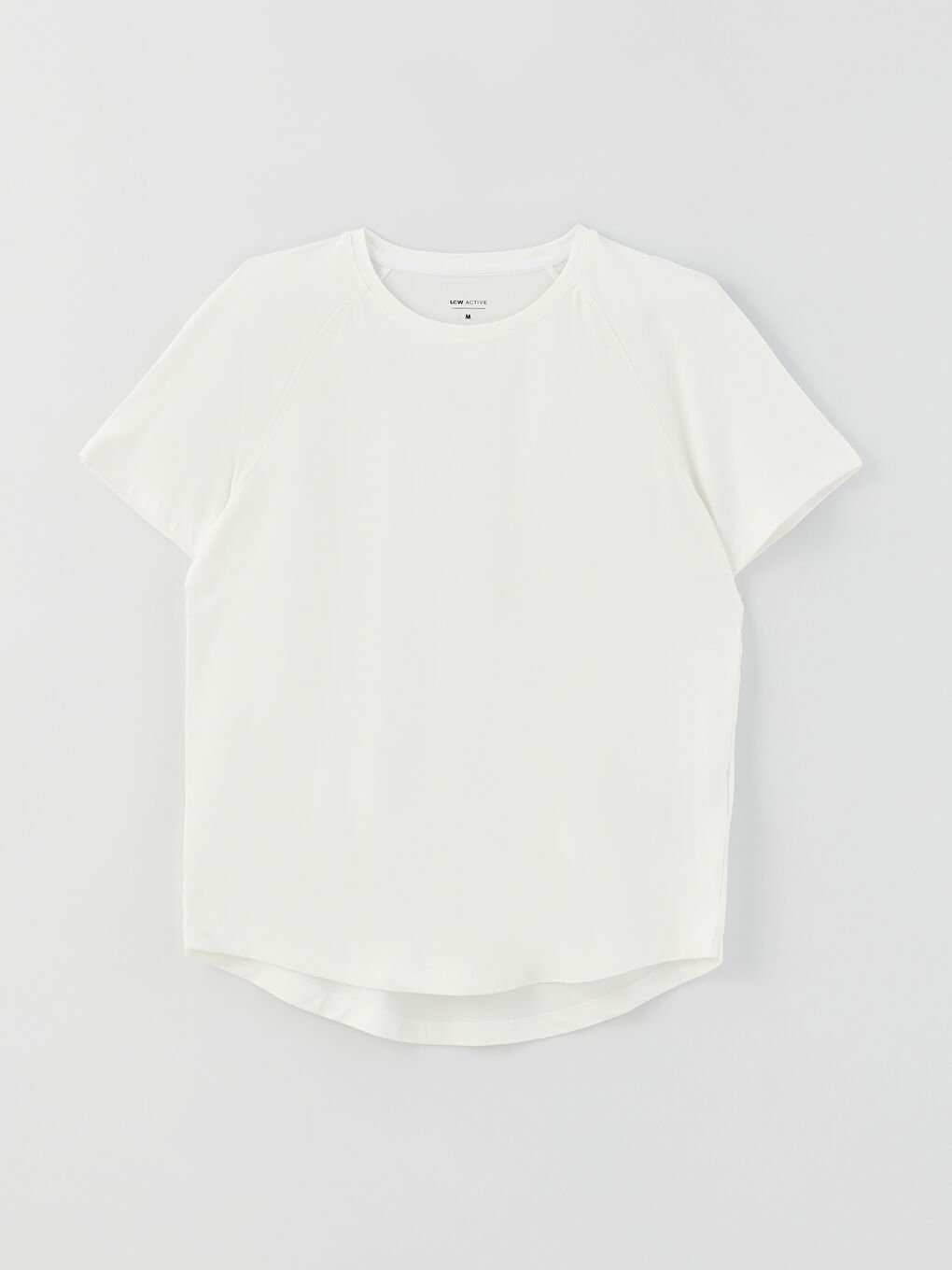 تيشيرت رياضي مطبوع عاكس بياقة دائرية للسيدات-5