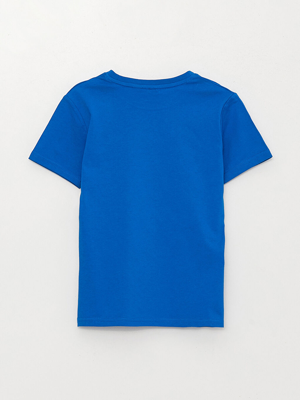 Mavi Bisiklet Yaka Pijamaskeliler Baskılı Kısa Kollu Erkek Çocuk Tişört-1