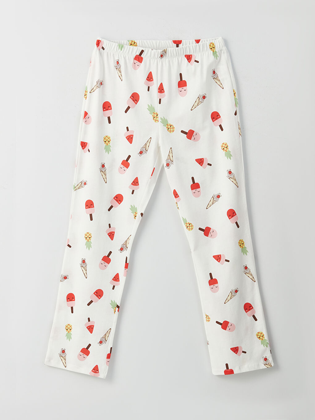 Shirt Collar Patterned Short Sleeve Women's Pyjama Set-7