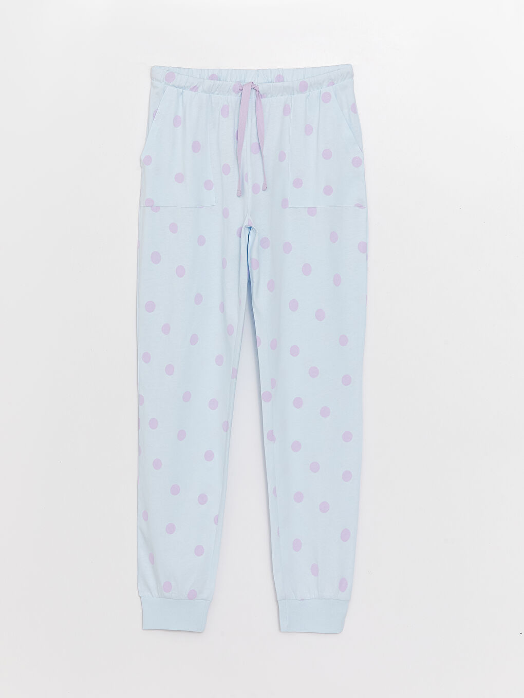 Elasticated Waist Patterned Women's Jogger Pyjama Bottoms-4