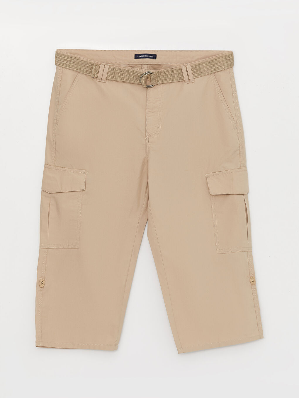 Standard Fit Men's Bermuda Shorts -S3BI20Z8-PVL