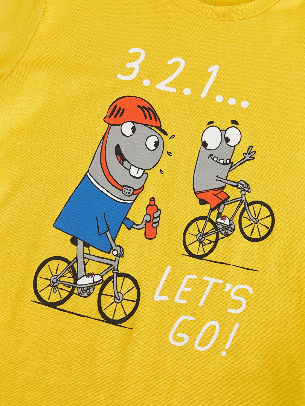 Crew Neck Printed Short Sleeve Boys' T-Shirt -S3BI29Z4-G4L