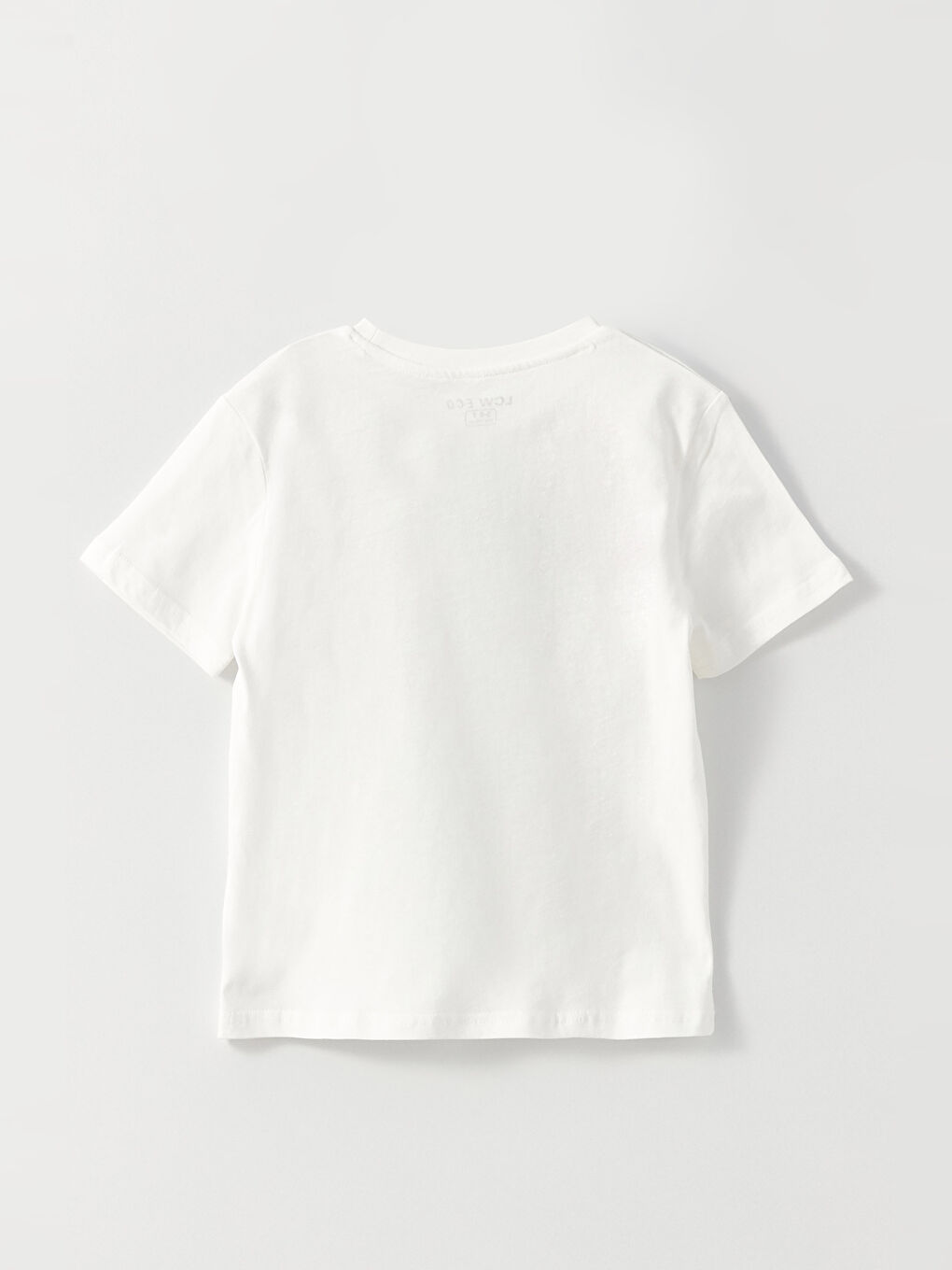 Crew Neck Printed Short Sleeve Boy T-Shirt -S3BI35Z4-EEW