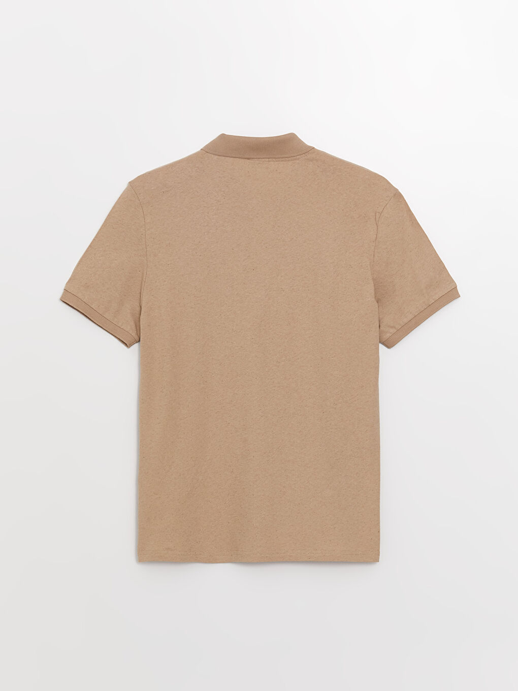 Tricou pentru Bărbați cu Guler Polo și Mânecă Scurtă din Amestec de In-6