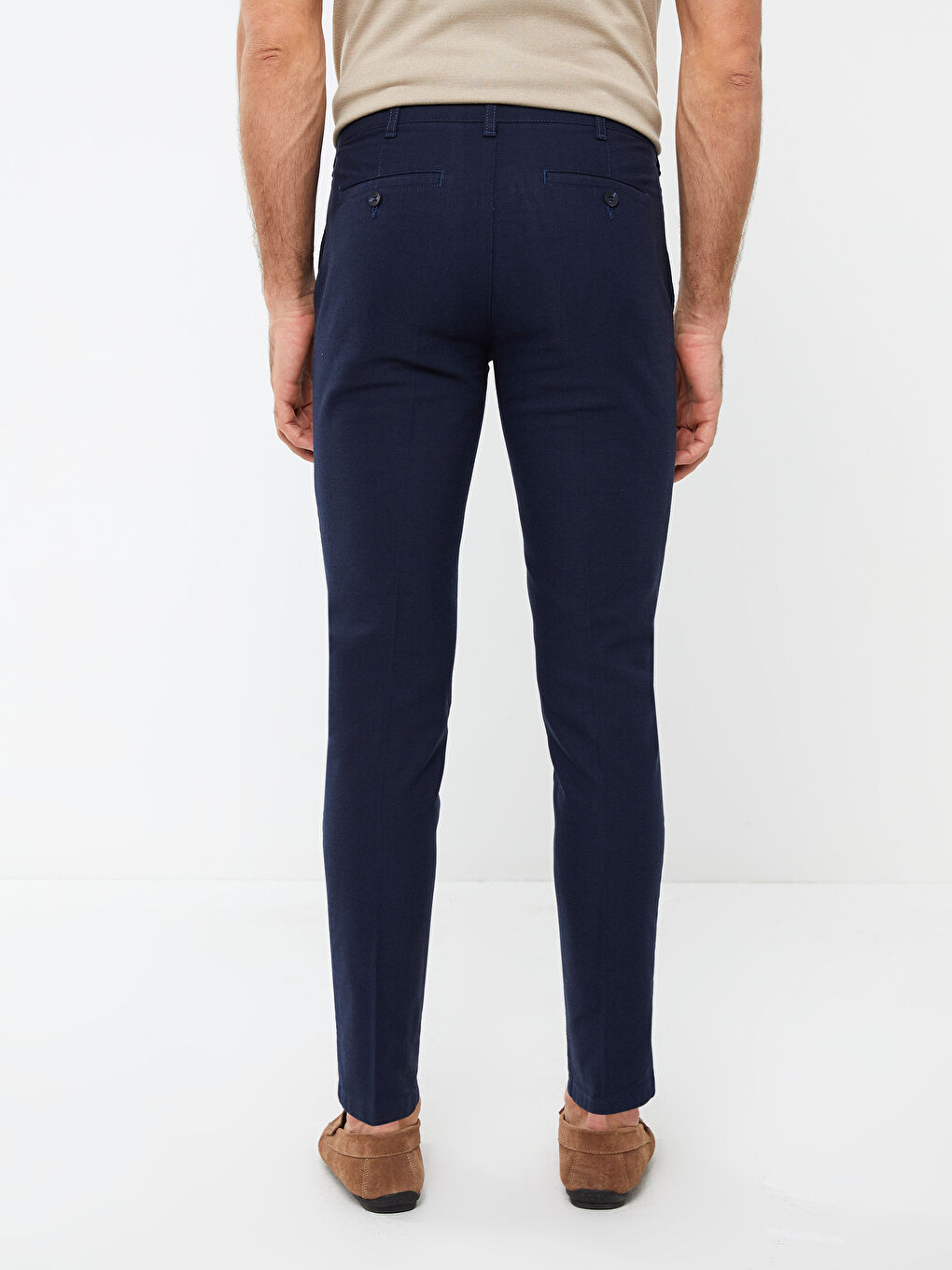 Elastic Waist Regular Pocket Detailed Women's Trousers