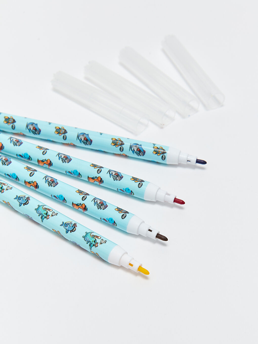 Renkli Keçeli Kalem 12'li-6