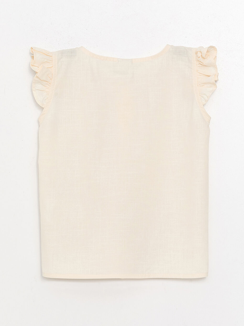 Дөңгелек жағалы принтті қыздарға арналған жейде-1