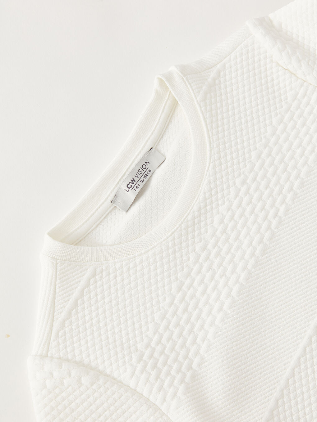 سويت شيرت ياقة دائرية منقوش كم طويل للأولاد-3