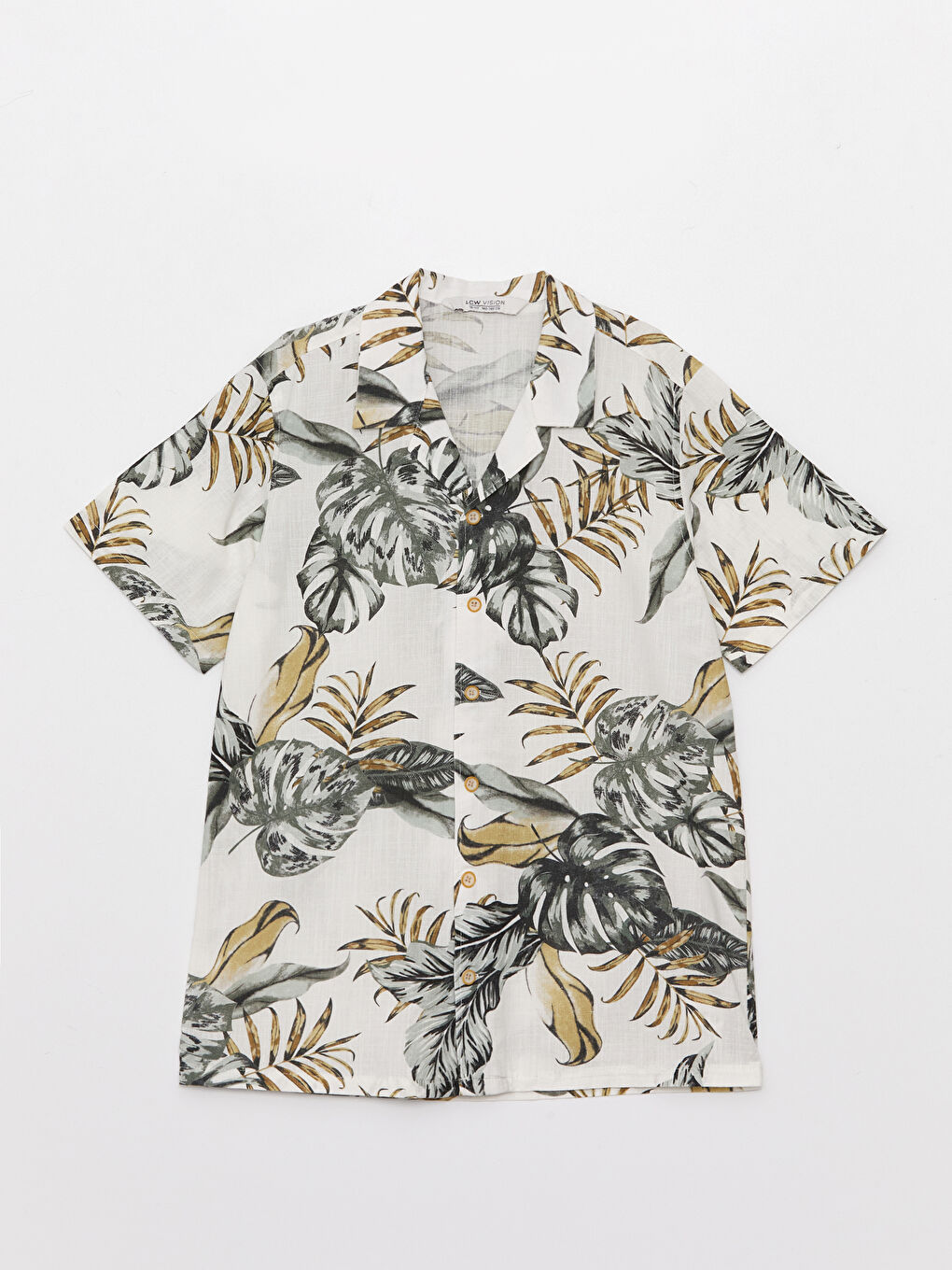 LCW Vision Patterned Short Sleeve Boys' Shirt -S3BJ03Z4-Q6K