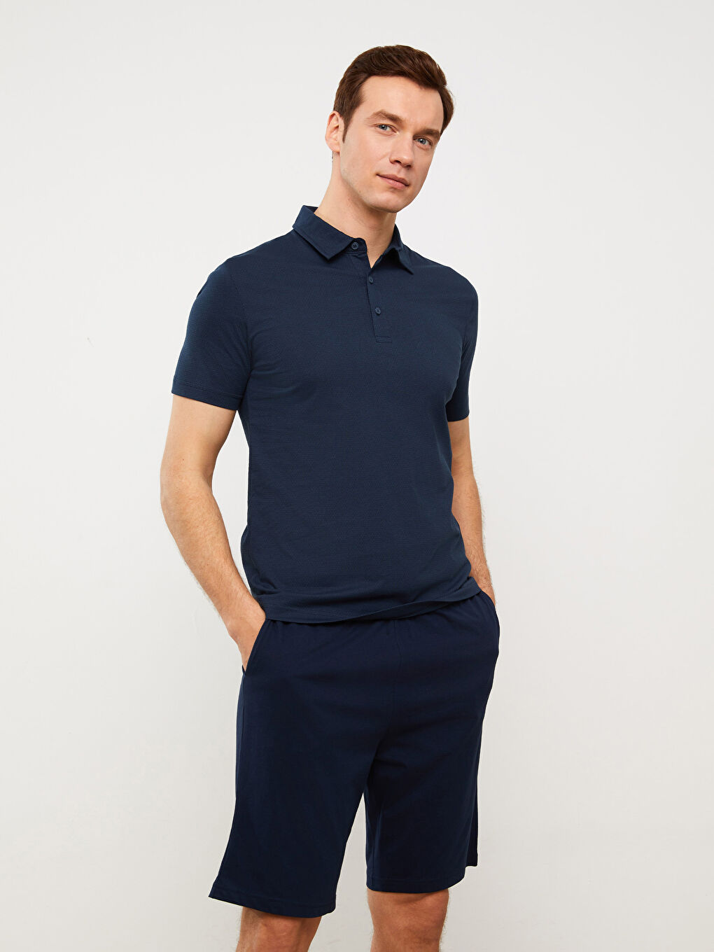 Regular Fit Men's Short Pyjama Set