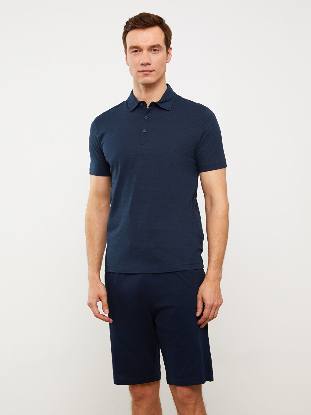 Regular Fit Men's Short Pyjama Set-2