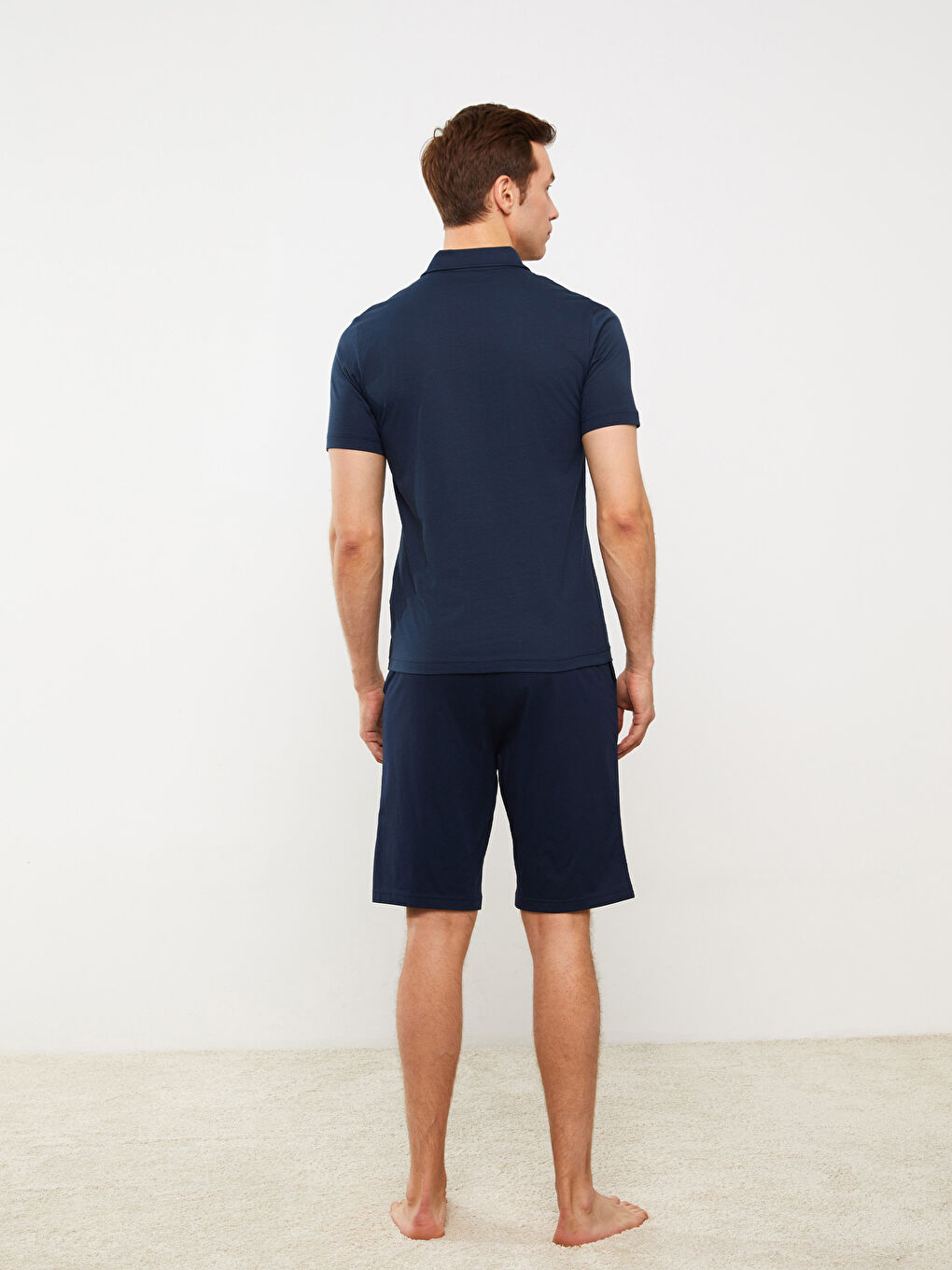 Regular Fit Men's Short Pyjama Set-4