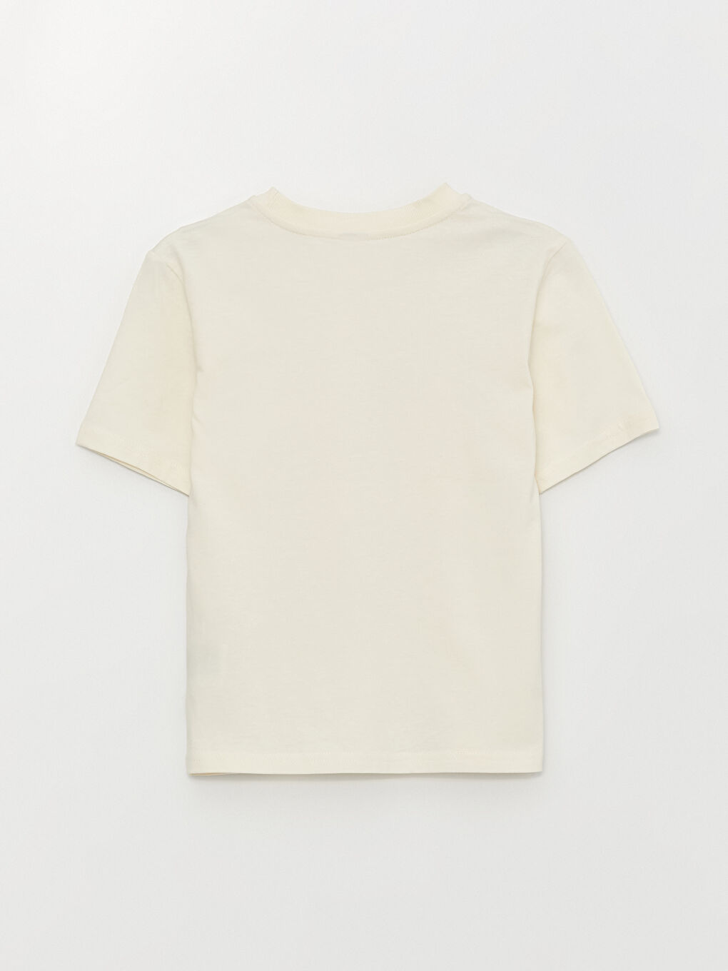 Crew Neck Printed Short Sleeve Boys' T-Shirt-1