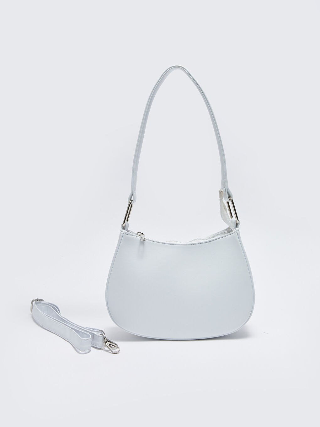 Әйелдерге арналған жасанды былғары багет сөмке-3